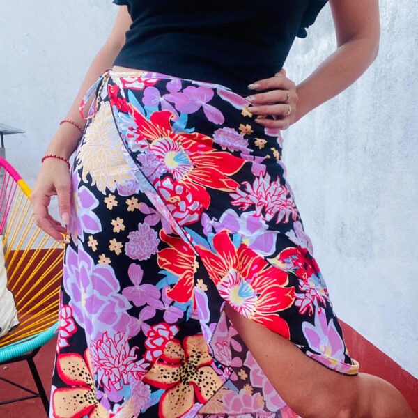 Pollera Dubai violet ESTAMP - Imagen 6
