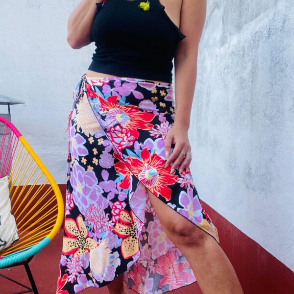 Pollera Dubai violet ESTAMP - Imagen 9