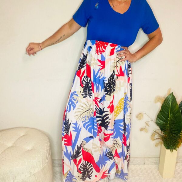 Vestido Munte Con Azul - Imagen 9
