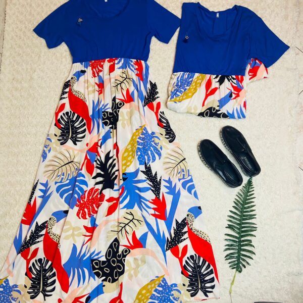 Vestido Munte Con Azul - Imagen 8
