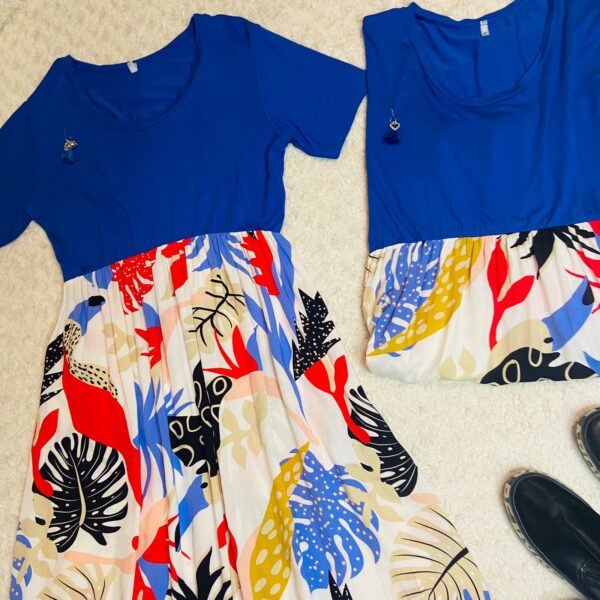 Vestido Munte Con Azul - Imagen 7