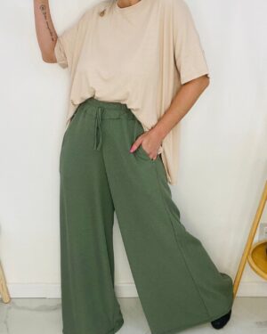 Panta Azteca Verde Seco