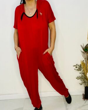 Mono Brasil Rojo