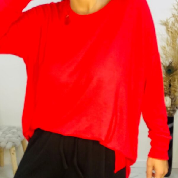 Sweater Magnolia Rojizo