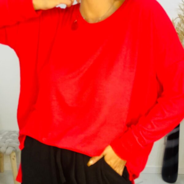 Sweater Magnolia Rojizo - Image 4