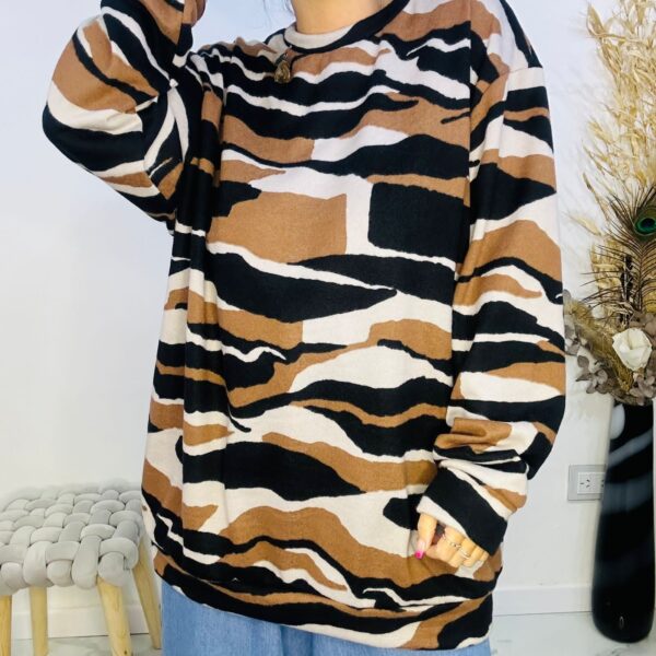 MaxiSweater Praga Marrones - Image 2