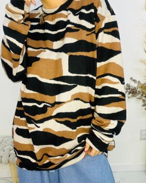 MaxiSweater Praga Marrones