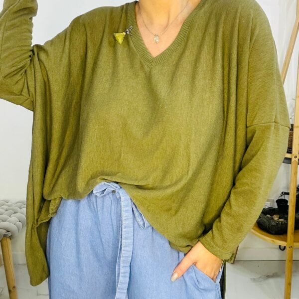 Sweater Viedma Aceituna