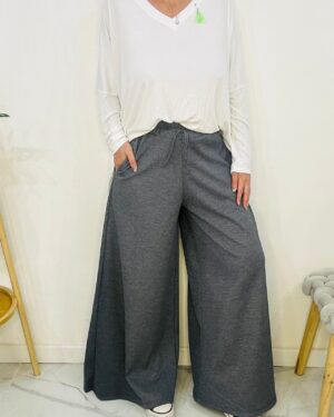 Panta Azteca Gris Topo