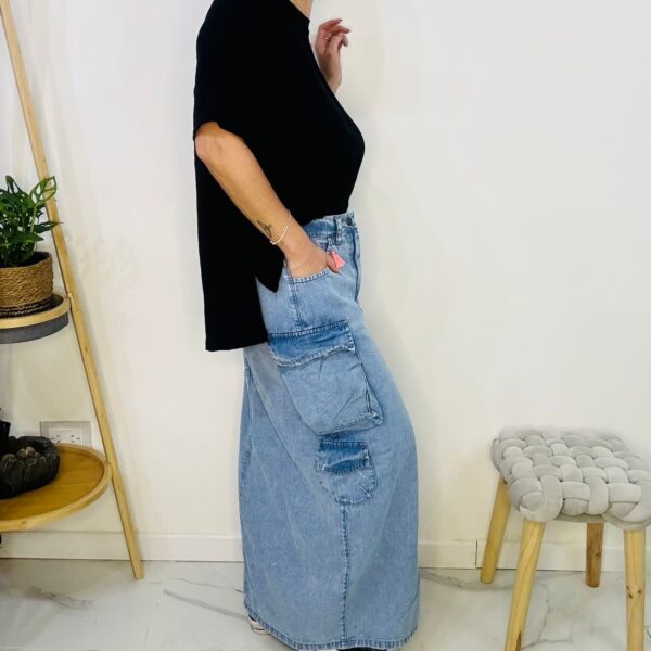 Pollera New York Jean - Image 3
