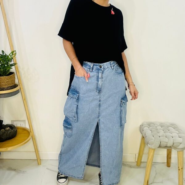 Pollera New York Jean - Image 6
