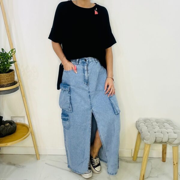 Pollera New York Jean - Image 10
