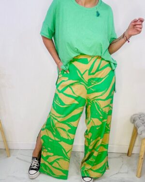Panta Nepal Verde/Beage