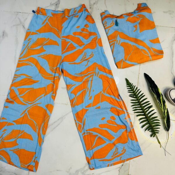 Panta Nepal Naranja/Celeste - Imagen 11