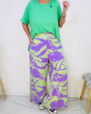 Panta Nepal Lila/Verde
