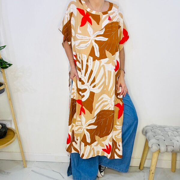 Vestido Monte c/ Rojizo - Image 3