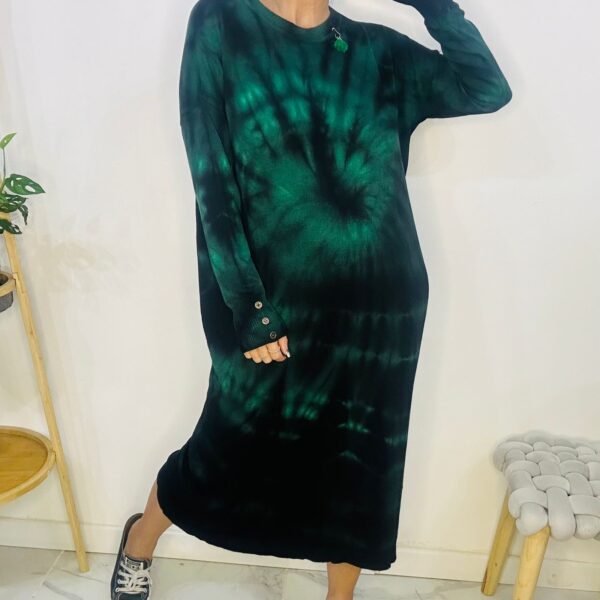 Vestido Galaxia Verde - Image 6