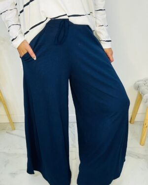 Panta Azteca Azul Marino