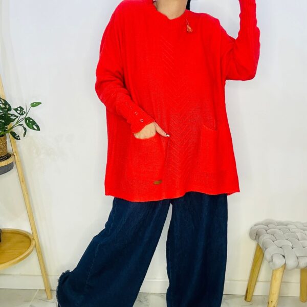 Sweater Argelia Rojizo - Image 5