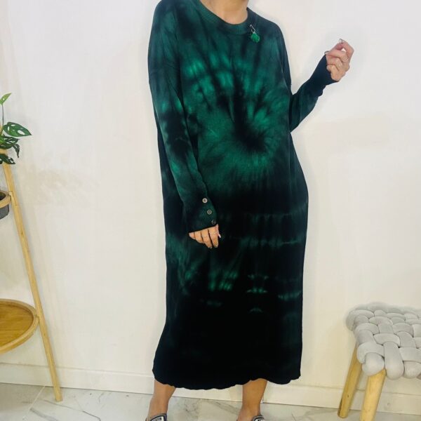 Vestido Galaxia Verde - Image 7