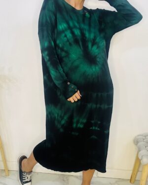 Vestido Galaxia Verde