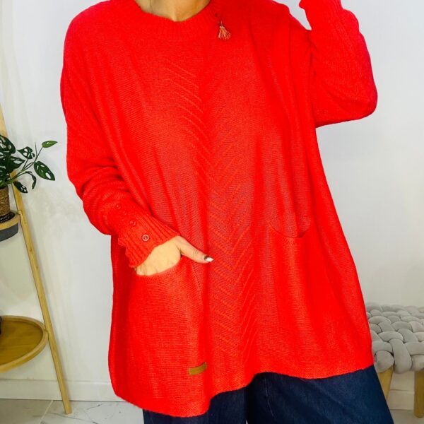 Sweater Argelia Rojizo - Image 4