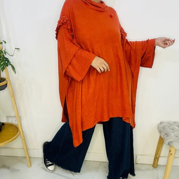 Sweater Atardecer Terracota - Imagen 7