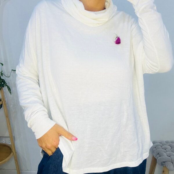 Sweater Malibu Blanco - Image 3