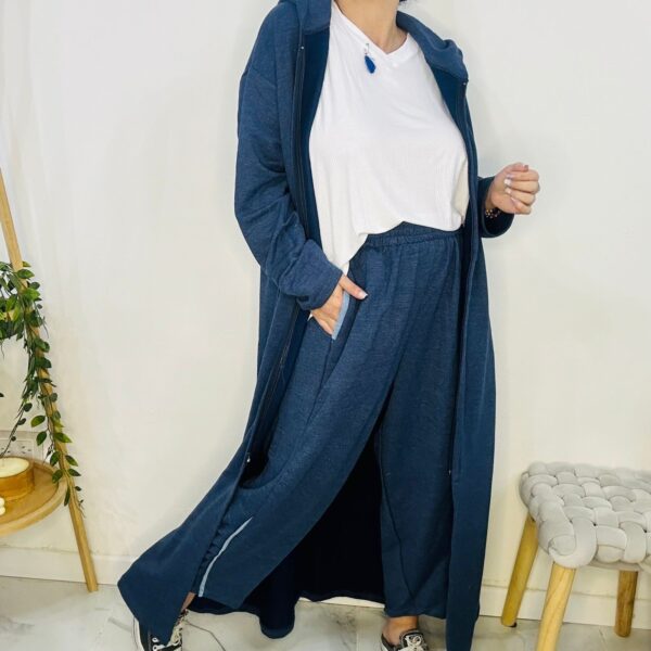 Campera Atenas Azul símil Jean - Imagen 6