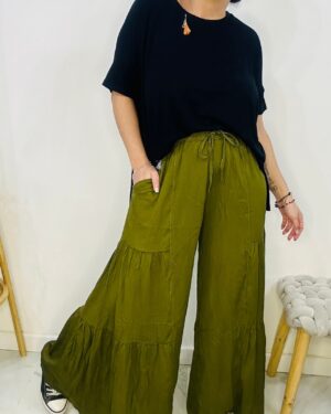 Panta Libia Verde Oscuro