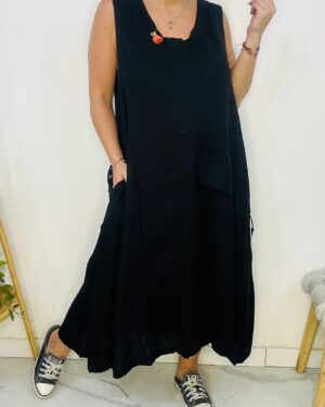 Vestido Corazón Negro