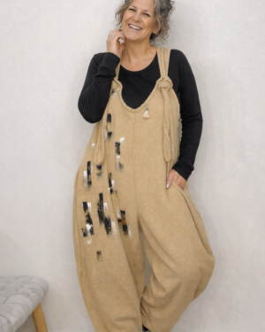 Mono Relámpago Beige Pintado •DESING•