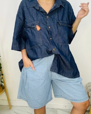 Camisola Florencia Jean Oscuro