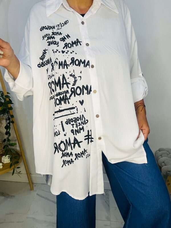 Camisola Toscana Blanca