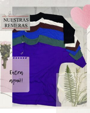 e) Remeras