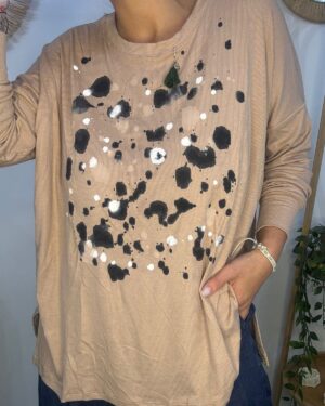 Reme Gambia Beige Pintada •DESING•