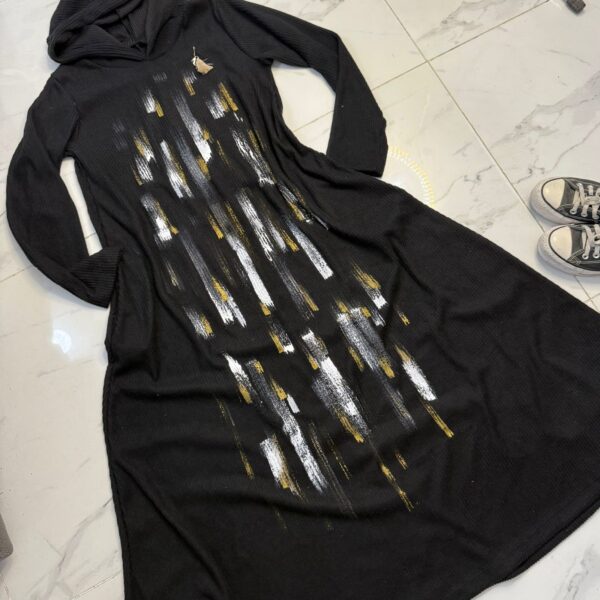 Vestido Amazona Pintado Negro DESING - Imagen 18