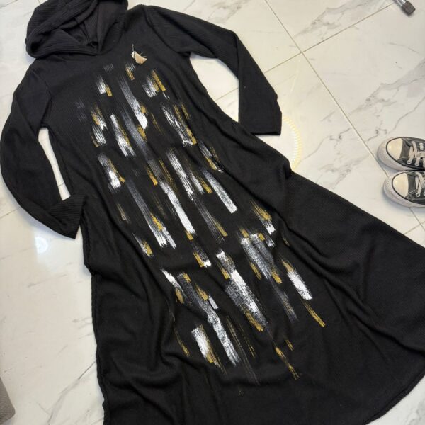 Vestido Amazona Pintado Negro DESING - Imagen 9