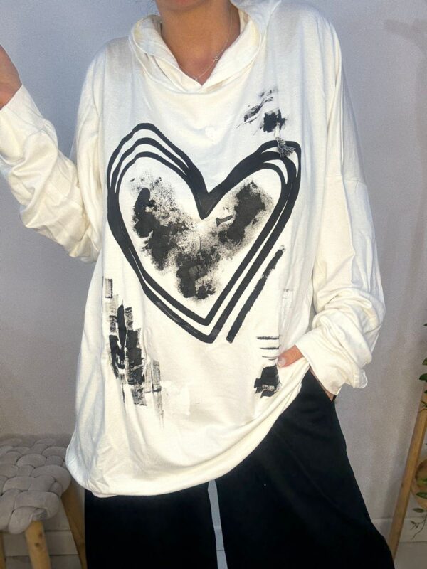 Buzito Corazón Blanco •DESING• - Image 3