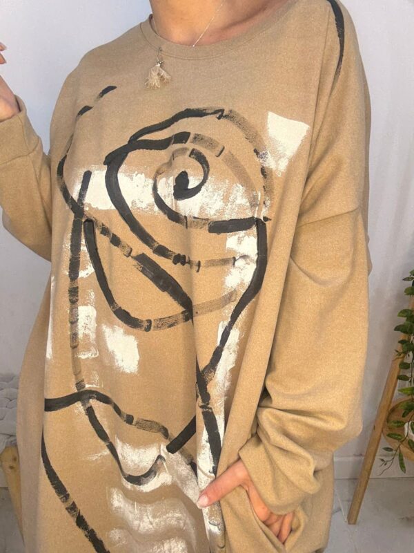 Vestido Tornado Beige •DESING• - Image 11