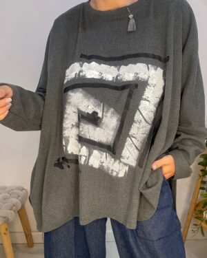 Buzito Manantial Gris •DESING•