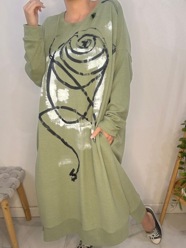 Vestido Tornado Verde •DESING•