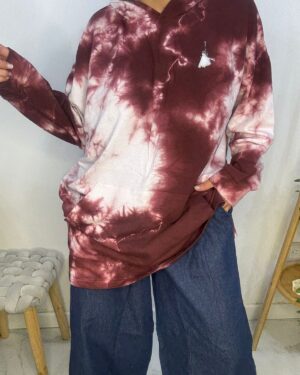 Buzito Letuania Batik Bordo