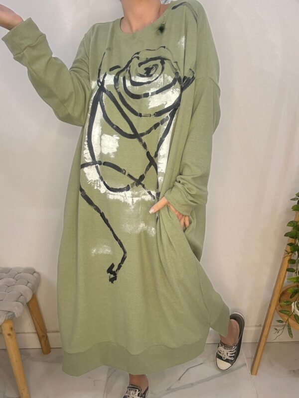 Vestido Tornado Verde •DESING• - Image 7
