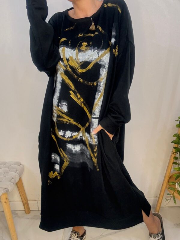 Vestido Tornado Negro •DESING• - Image 3