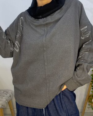 Buzito Libertad gris  •DESING•