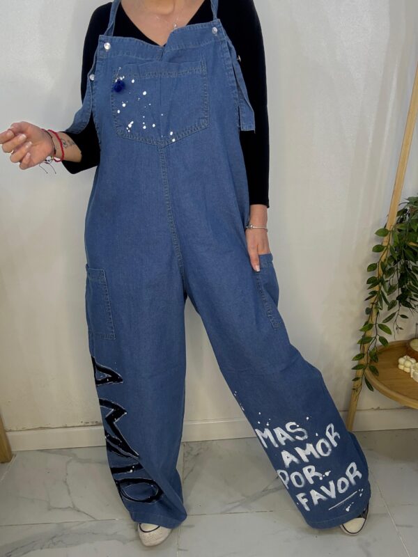 Mono Love Pintado Jean •DESING• - Imagen 3