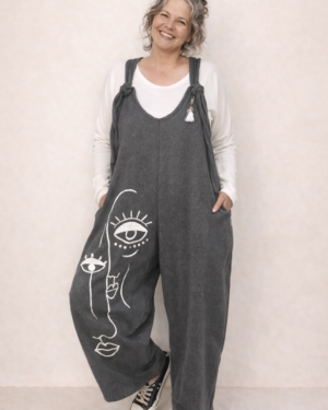 Mono Relámpago Gris Pintado •DESING•