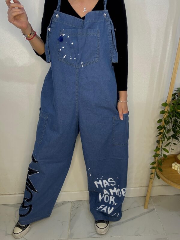 Mono Love Pintado Jean •DESING• - Imagen 6