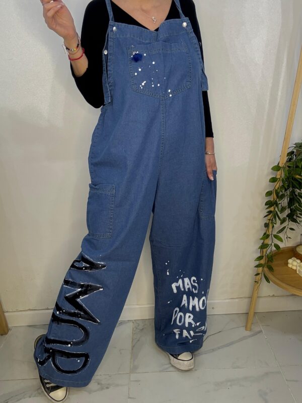 Mono Love Pintado Jean •DESING• - Imagen 7